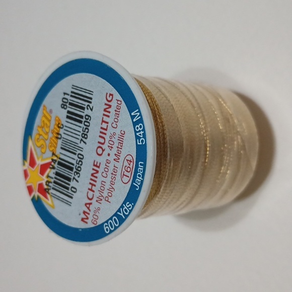2/$20 Star Shine 801 Machine Quilting Thread 600yd 073650785092 - Picture 4 of 4